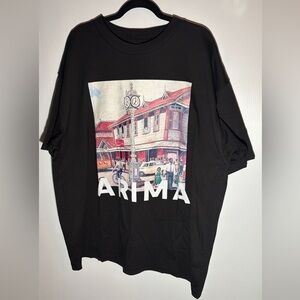 Women’s/Men’s Black Graphic T-Shirt  Arima  New with tags size extra Large